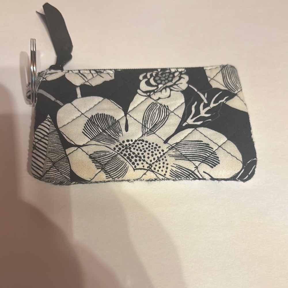 Vera Bradley Black and White Floral Tote and Bundle - Picture 7 of 15